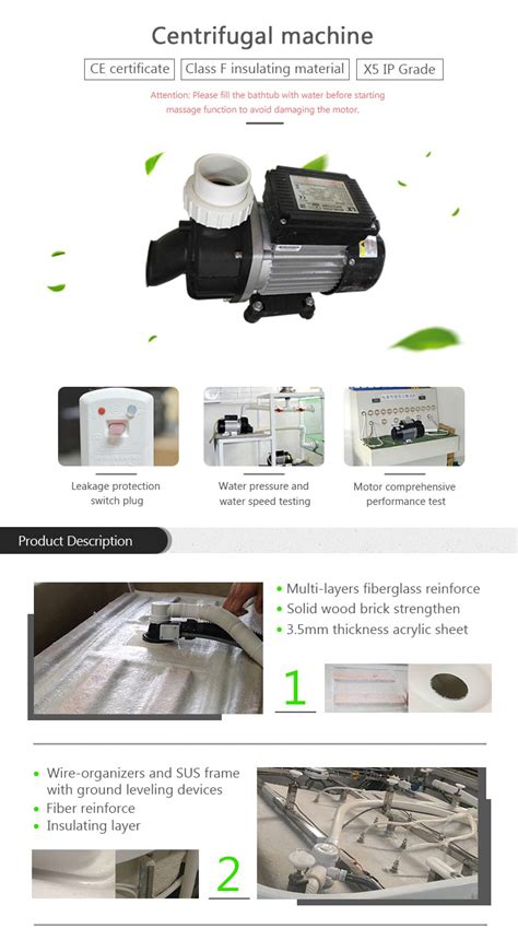 All jacuzzi whirlpool bath spas are factory tested for proper operation and water tight connections prior to shipment. 18F-625 Hydromassage bathtub 59 inch 2 person glass bathtub