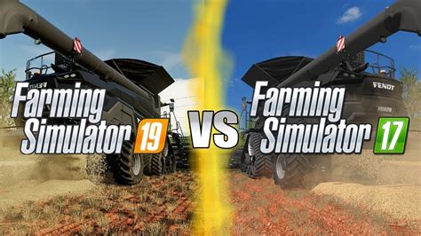 Farming Simulator 2019 New Graphics Fs 19 Vs Fs 17 Youtube
