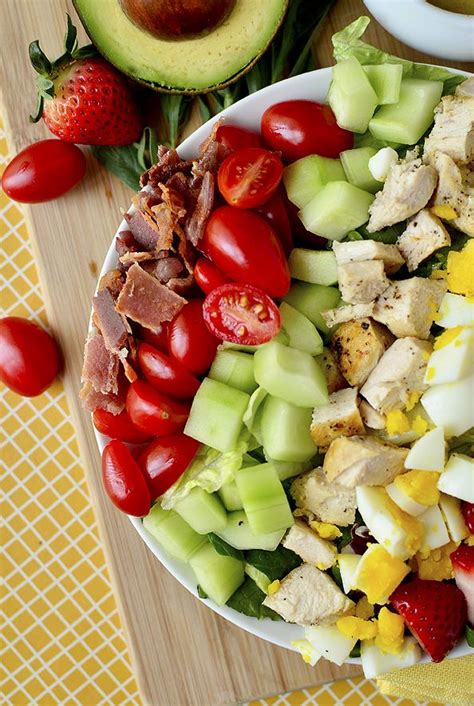 California Cobb Salad Iowa Girl Eats Recipe Yummy Salad Recipes