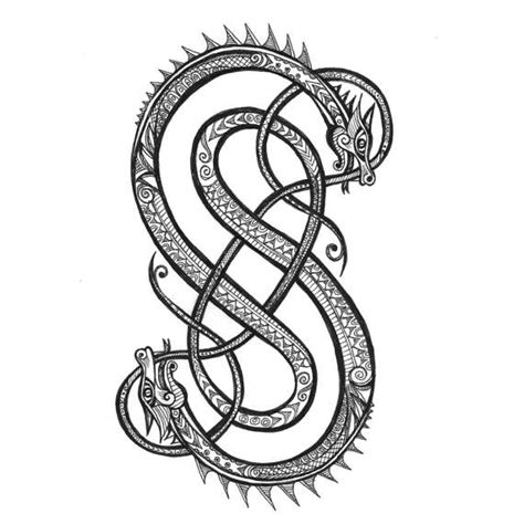 Where Did The Symbol Of Loki Two Snakes Eating Each Other Come From