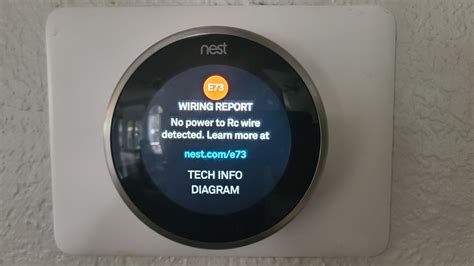 No Power To Rc Wire Detected Nest