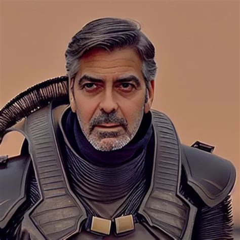 George Clooney In Dune Directed By Denis Villeneuve Stable Diffusion
