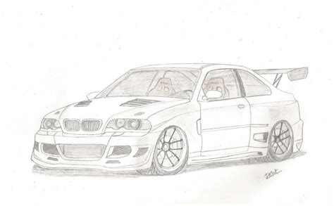 29 jul 2015 • 2 min read. Bmw M3 Sketch at PaintingValley.com | Explore collection ...