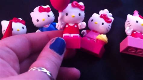 Contest And Complete Set Of Hello Kitty Mega Bloks Blind P Youtube