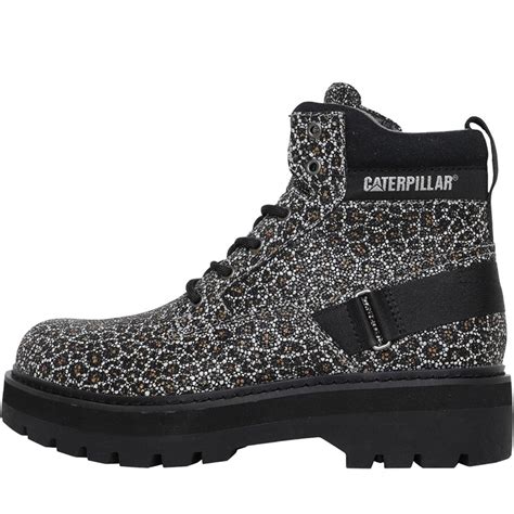 Buy Caterpillar Womens Rune Boots Black Leopard