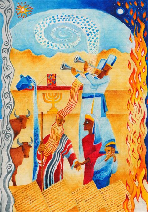 Behaalotecha Torah Portion Artwork Print By Darius Gilmont