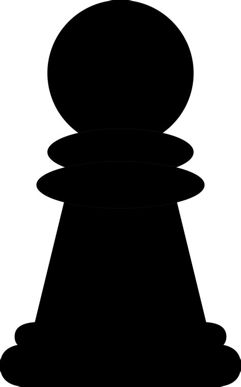 Chess Piece Pawn Queen Rook Silhouettes Vector Png Download 800800