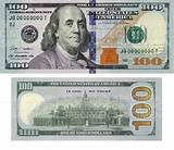 Big Face 100 Dollar Bill Pictures