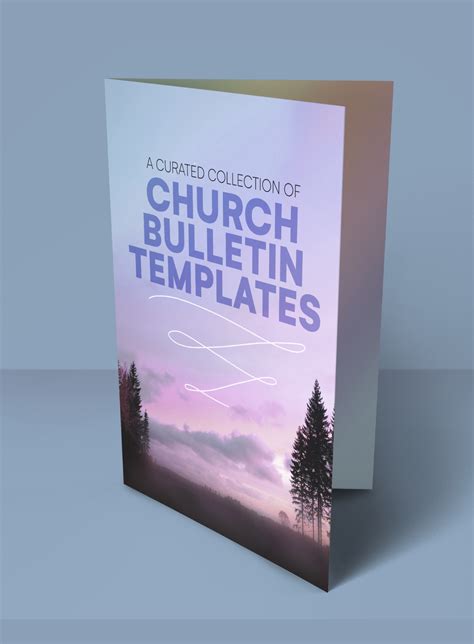 A Curated Collection Of Church Bulletin Templates Creative Market Blog