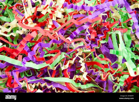 Colorful Paper Confetti In A Pile Stock Photo Alamy