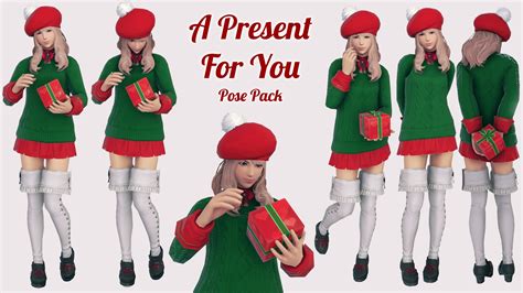 A Present For You Pose Pack Xiv Mod Archive