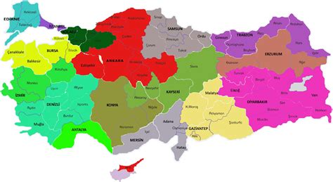 Largest Most Detailed Map And Flag Of Turkey Travel Around The World