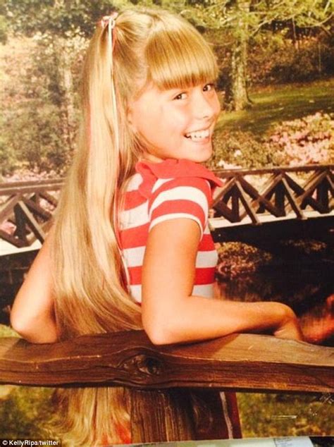 Look At Those Bangs Kelly Ripa Shares Childhood Photo From The