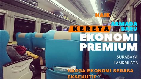 Mutiara Selatan Premium Kereta Ekonomi Serasa Eksekutif Youtube