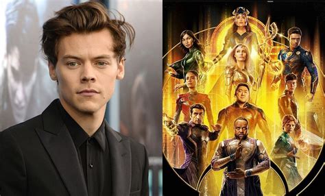 Marvels Surprise Revealed Harry Styles Joins Mcu As Thanos Brother Eros Debuts With Eternals