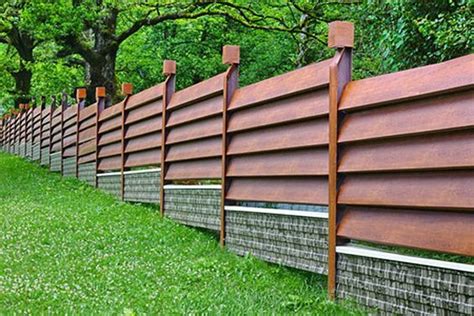 118 Fence Ideas And Designs Different Types With Images Modern