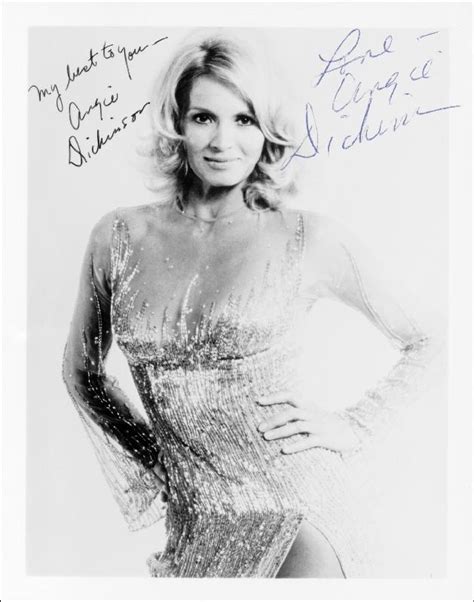 Angie Dickinson Autographed Signed Photograph Historyforsale Item 143796