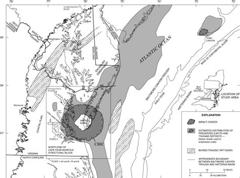 Chesapeake Impact Crater Crater Explorer