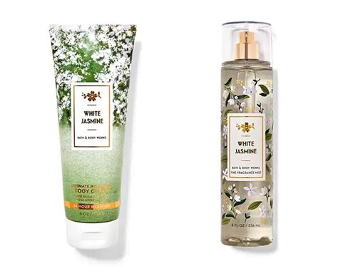 Buy Bath And Body Works White Jasmine Fine Fragrance Mist And Ultra Shea Body Cream Full