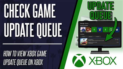 How To Check Xbox Game Update Queue On Xbox Series X S And One Youtube