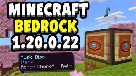 New 120 Music Disc And Cameras Added Minecraft Bedrock 120022 Beta