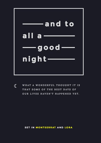 Inspired by an old neighborhood in buenos aires, montserrat was created by julieta ulanovsky in 2010 while she was a student of typeface. font pairing: SET IN MONTSERRAT AND LORA | Typefaces ...