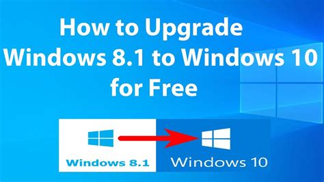 Upgrade Windows 81 To Windows 10 For Free Youtube
