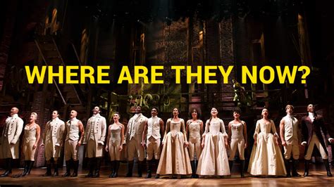 Where Is The Original Cast Of Broadways Hamilton Now Playbill