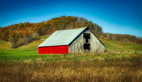 Rural Autumn Scene In West Virginia Photograph By Mountain Dreams