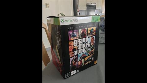 Grand Theft Auto V Collectors Edition Unboxing Youtube