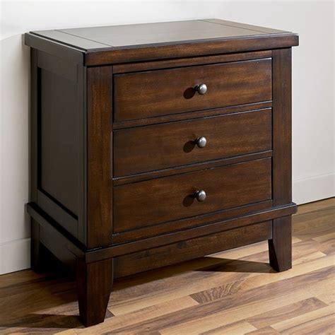 Buy 247shopathome holloway daybed with trundle, single, dark walnut: Holloway Night Stand Millennium | Furniture Cart
