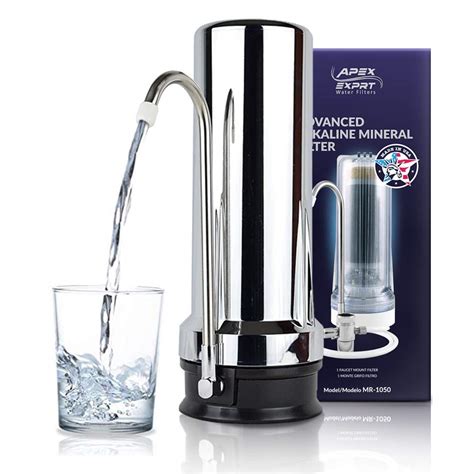 Apex Countertop Drinking Water Filter 5 Stage Mineral Cartridge