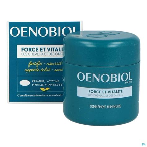 Oenobiol Force Vitalite 60 Capsules Pharmacodel