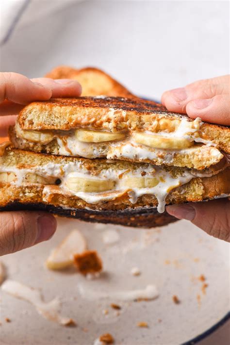 Fluffernutter Sandwich Grilled Recipe Video Neighborfood