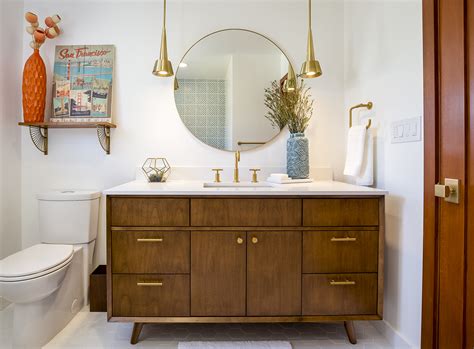 Mid century modern bathroom ideas incorporate wooden elements, industrial accents, glass furniture and even more. 2018 Master Design Awards: Bathroom Less Than $50,000 ...