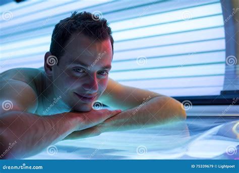 Handsome Young Man In A Modern Solarium Stock Image Image Of Male