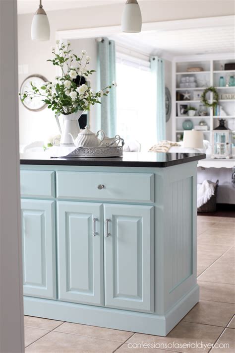 Looking for home depot hours of operation or home depot locations? Kitchen Island Makeover with Beadboard | Confessions of a ...