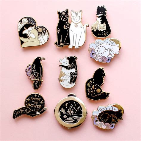 Any 3 Pins Cute Enamel Pin Set Pin Set Pin T Pin Etsy