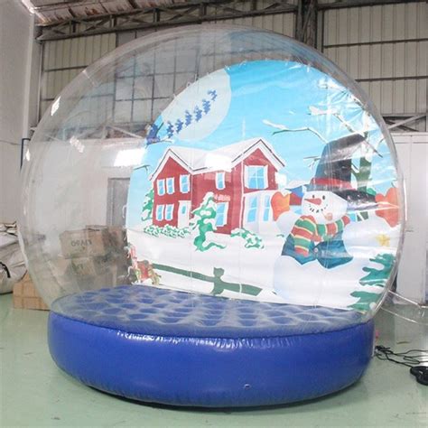 China Customized 35m Giant Inflatable Snow Globe Photo Booth Suppliers