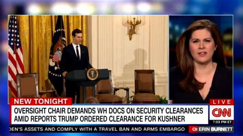 Oversight Chair Demands White House Docs On Security Clearances Amid