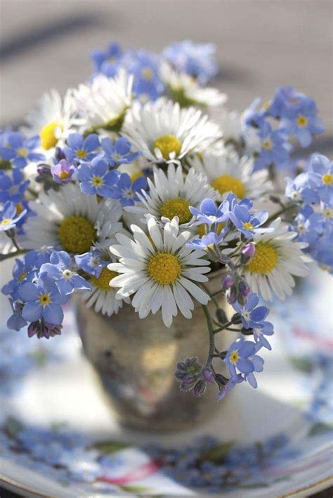 Also available in a lavender vase! Love ♡ | Blue wedding flowers, Pretty flowers, Beautiful ...