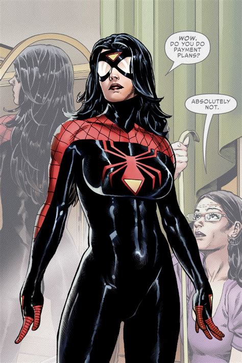 Spider Womans New Suit Dave Johnson Spiderman Girl Spiderman