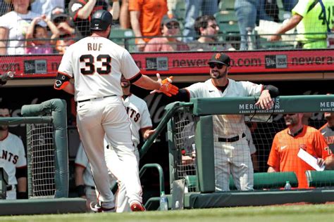 Gabe Kaplers Thoughts With Giants Darin Ruf On Fathers Day