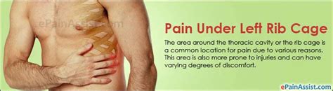 We did not find results for: Pain Under Left Rib Cage|Treatment|Causes|Diagnosis