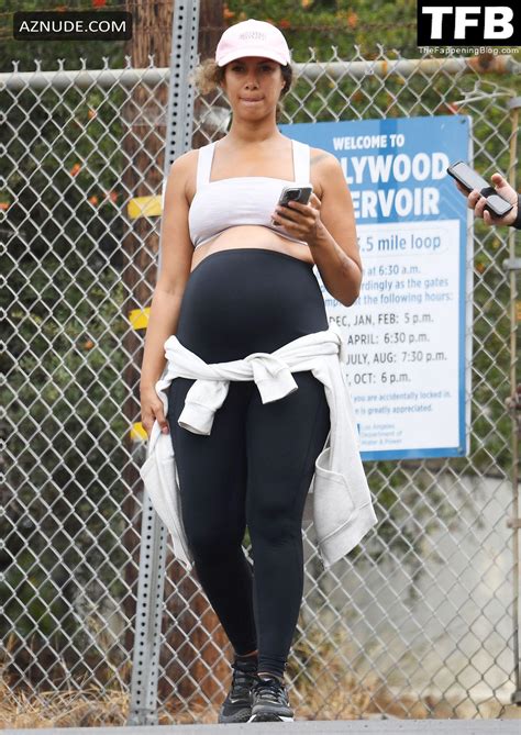 Leona Lewis Sexy Seen Showing Off Her Pregnancy Boobs In Los Angeles