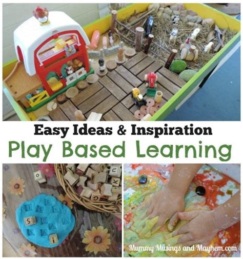 A Week Of Play Based Learning Ideas Activities And Inspiration The