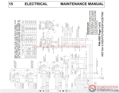 kenworth wiring diagrams    conventional models auto repair manual forum heavy
