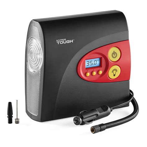 Hyper Tough Dc 12v Portable Digital Tire Inflator And Tire Pump With