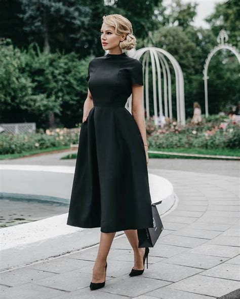 Elegant Black Dress You Can Do So Much With This Layer It Add A Belt Add A Nice Jacket The