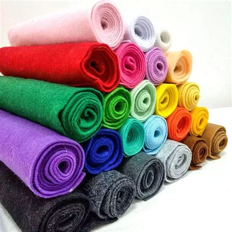 20x90cm Felt Fabric Material Soft Craft Felt 20 Colours Etsy